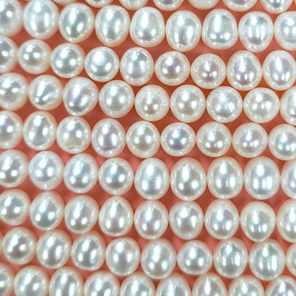 FRESHWATER PEARL POTATO 8.5-9MM WHITE